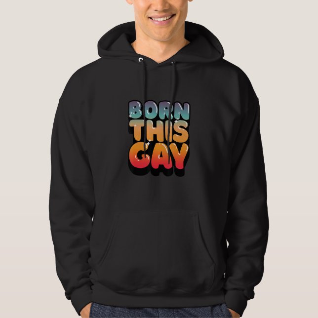 Veste À Capuche Né Ce Gay (Devant)