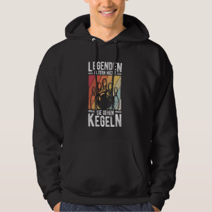 Veste À Capuche NE LAISSEZ PAS L'ÂGE S'ÉPANOUIR, Retro, Légendes