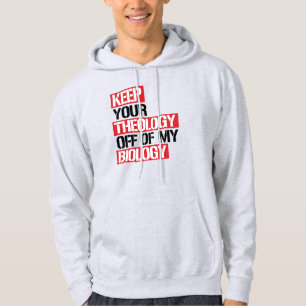 Veste À Capuche Ne pas faire de la théologie ma biologie