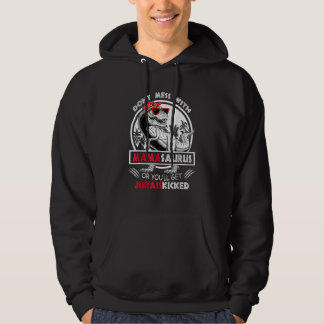 Veste À Capuche Ne Pas Mess Avec Mamasaurus Youll Obtenir Jurasski