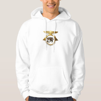 Veste À Capuche NeoAnkh 3D Œil d'Horus & Disque solaire ailé