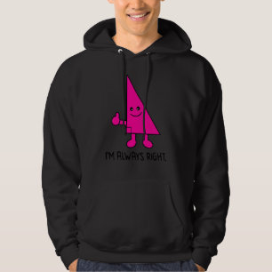 Veste À Capuche Nerdy Je suis toujours juste Prof de maths à jeu d
