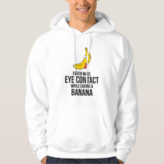 Veste À Capuche N'établissez jamais le contact visuel tout en