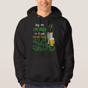 Veste À Capuche Newfounderland Kiss Me Je suis Irlandais, Irlandai