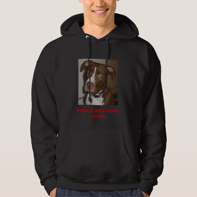 VESTE À CAPUCHE NEZ ROUGE APBT (Devant)