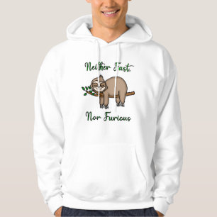 Veste À Capuche Ni Rapide, Ni Furieuse Drôle Lazy Sleepy Sloth