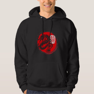 Veste À Capuche Ninja Dragon Japonais Oriental Sun Art japonais