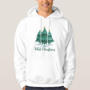 Veste À Capuche Noël blanc