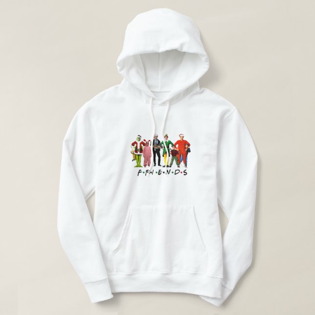 Veste À Capuche noël des amis (Design devant)