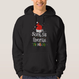 Veste À Capuche Noël Le Père Noël préféré Ho Cute Hommes Femmes