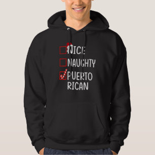 Veste À Capuche Noël Père Noël Xmas Sympa Mauvais Porto Rico