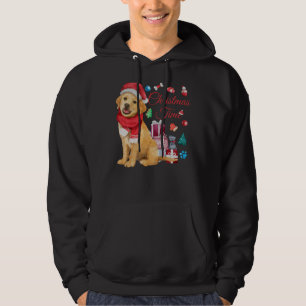 Veste À Capuche Noël Pour Le Mignonne Golden Retriever