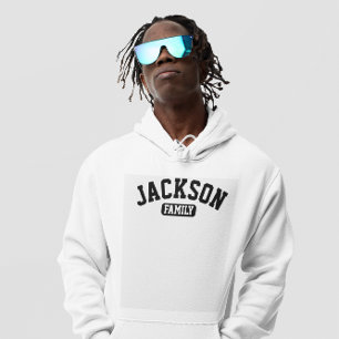 Veste À Capuche Nom Famille Réunion Monogramme