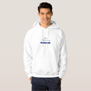 Veste À Capuche Nom personnalisé, Premier anniversaire de mariage