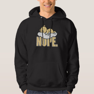 Veste À Capuche Nope Chat Lazy dimanche Slogan