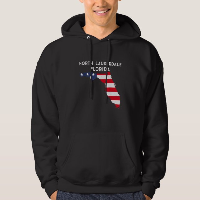 Veste À Capuche North Lauderdale Floride États-Unis Amérique Voyag (Devant)