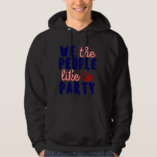 VESTE À CAPUCHE NOUS AIMONS FAIRE LA FÊTE.