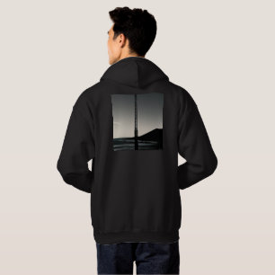 Veste À Capuche Nous étions là, hommes à capuche noire sweatshirt