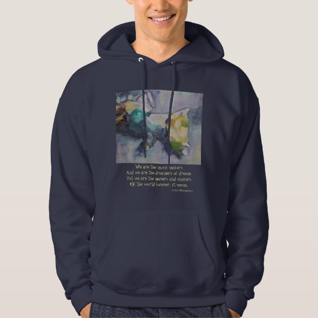 Veste À Capuche Nous sommes les rêveurs des rêves (Devant)