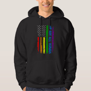 Veste À Capuche Nous sommes tous fiers LGBT arc-en-ciel drapeau am