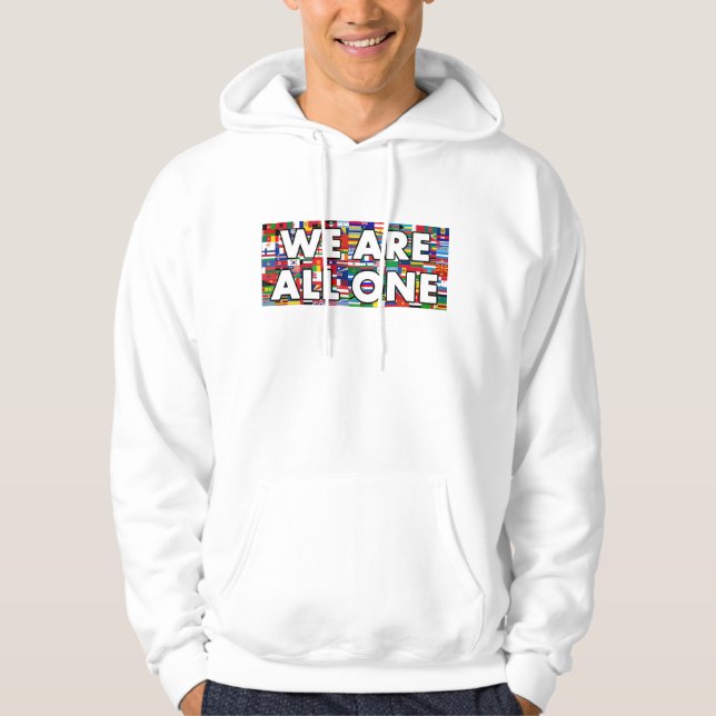 Veste À Capuche Nous Sommes Tous Un 010 (Devant)