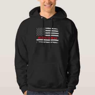 Veste À Capuche Nouveau-Mexique Drapeau Américain Encino Usa Patri