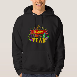 Veste À Capuche Nouvel An Eve Party Fournitures NYE 2023 Happy New