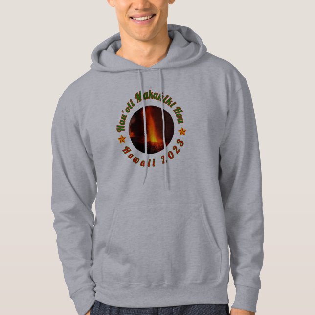 Veste À Capuche Nouvel An Hawaii 2023 Hau'oli Makahiki Hou (Devant)