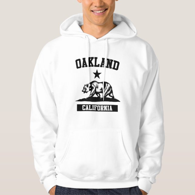 Veste À Capuche Oakland Californie (Devant)