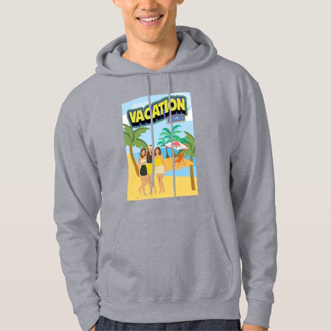 VESTE À CAPUCHE OBJECTIFS DE VACANCES (Devant)