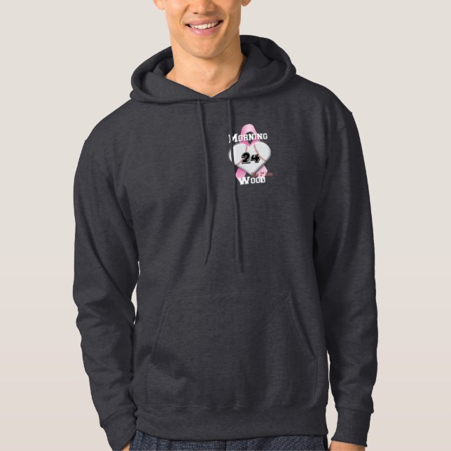 Veste À Capuche Obscurité en bois de matin (Devant)