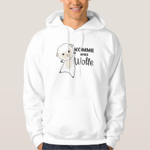 Veste À Capuche Obtenez quelque chose de laine Drôle Mot de mouton