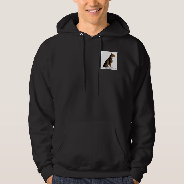 Veste À Capuche Obtenez un vrai chien (Devant)