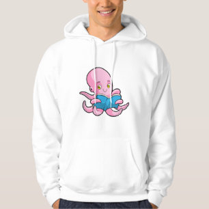 Veste À Capuche Octopus à la lecture d'un livre