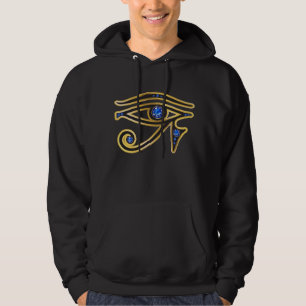 Veste À Capuche Oeil de Faux-Saphir du sweatshirt à capuchon des