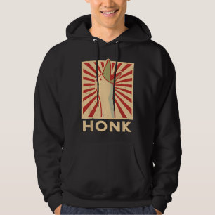 Veste À Capuche Oie qui klaxonne - Idée cadeau drôle de canard et
