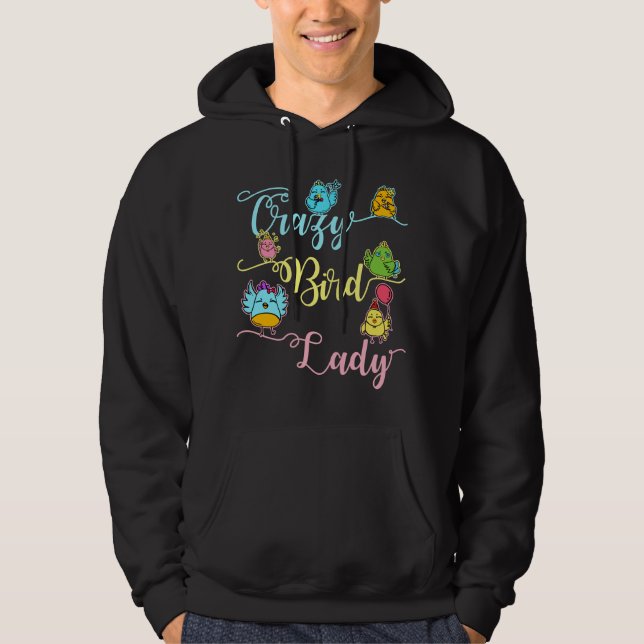 Veste À Capuche Oiseau fou Lady Oiseau Oiseau Oiseau Observateur O (Devant)