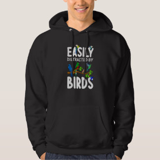 Veste À Capuche Oiseau pour hommes femmes ornithologie observateur