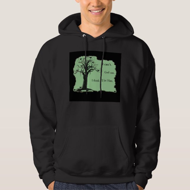 Veste À Capuche Oiseaux dans l'arbre - vert en bon état - (Devant)
