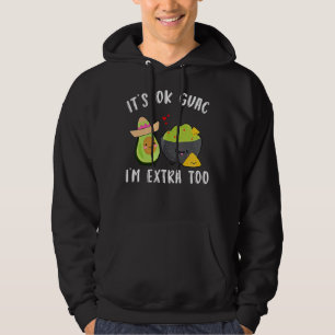 Veste À Capuche Ok Guac Je suis trop Guacamole Avocado