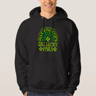 Veste À Capuche One Lucky Para Family St Patrick's Day Rainbow Leo