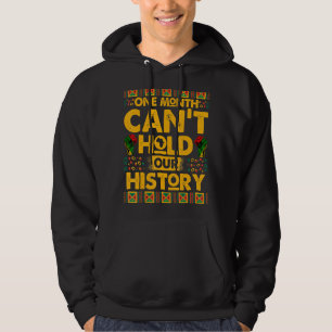 Veste À Capuche One Month Can't Hold Our History African Black His