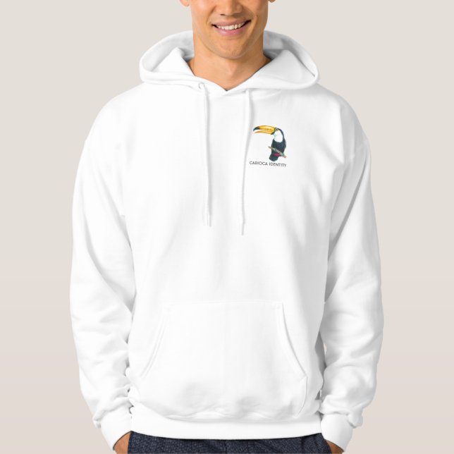 Veste À Capuche Originaire de Rio de Janeiro Identity - Toucan (Devant)