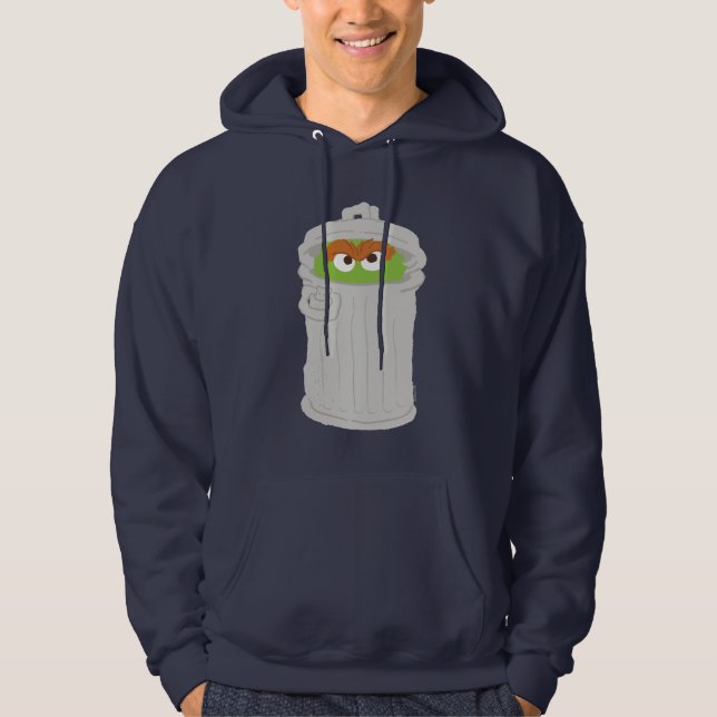 Veste À Capuche Oscar le Groupement et sa poubelle (Devant)