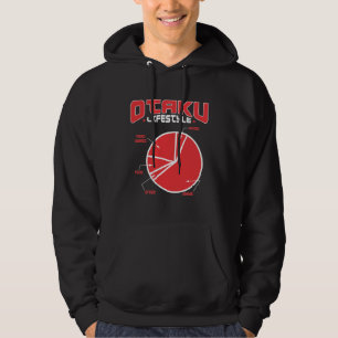 Veste À Capuche Otaku Lifestyle Food Anime Manga Kawaii Cosplay