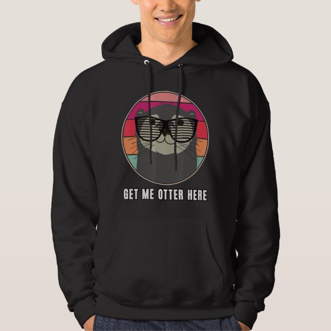 Veste À Capuche Otter Pour Enfants Lunettes pour Enfants (Devant)