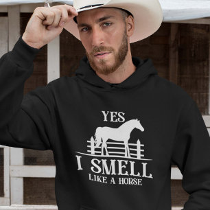 Veste À Capuche Oui, Je Sens Comme Un Cheval