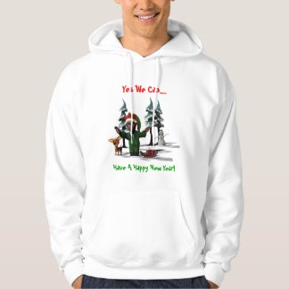 Veste À Capuche Oui, Nous Pouvons... Avoir Un Bon Nouvel An !