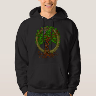 Veste À Capuche Ouroboros Serpent Arbre De Vie