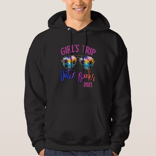 Veste À Capuche Outer Banks 2023 Girls Trip Sunglasses Summer Girl (Devant)